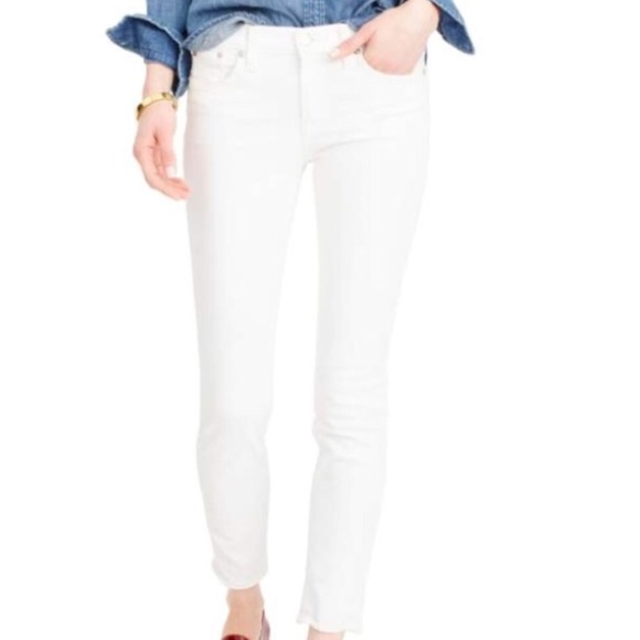 J. Crew Denim - J. Crew White Toothpick Jeans